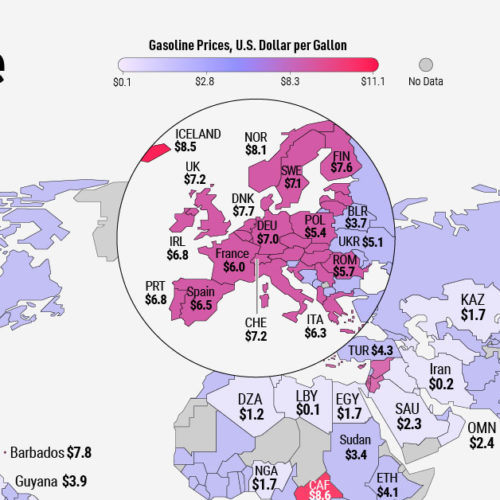 Mapped: GDP Growth Forecasts By Country In 2024